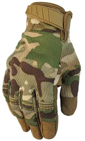 XNASU Fahrradhandschuhe Vollfinger-Motorradhandschuhe Motorrad-Reithandschuhe(3,M)