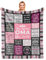 YESTUTI Oma Geschenk, Beste Oma Geschenke, Sinnvolle Geschenke für Oma, Geschenk für Oma von Enkel/Enkelin zum Geburtstag, Oma Geburtstagsgeschenk Muttertagsgeschenke Decke 150x130CM