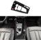 Auto Mittelkonsole Schalthebel Panel Aufkleber Abdeckung ABS Dekoration Cover Kohlefaser Trim Kompatibel mit Audi A4 A5 2017 2018 2019 Interieur Zubehör