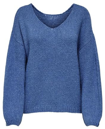 JdY Women's Jdydinea dinea L/S Reversible Pullover KNT, Ebb and Flow, XL