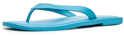 Free People Sona Thong Sandals for Women - Leather Upper Lining and Insole - Leather Outsole - Slip-on Style Swim Team EU 36 (US Women's 6) M