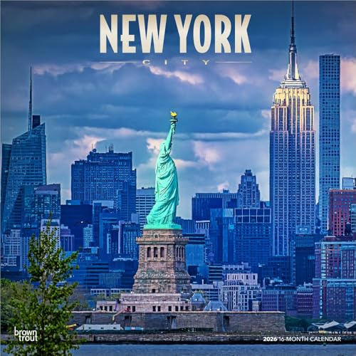 New York 2026 – 16-Monatskalender: Original BrownTrout-Kalender [Mehrsprachig] [Kalender] (Wall-Kalender)