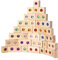 Generisch Regenbogen -Stapel -Turm - Holzbausteine ​​Set | Acryl- und Holzbauspielzeug für Kleinkinder 3+ Jahre, Bildung und Spaß