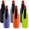 KENOBE 6 enfriadores de botellas de cerveza de 16 oz, aislados, reutilizables, antideslizantes, de neopreno, mangas con cremallera, fundas para botellas de cerveza (500-530 ml), 6 unidades de