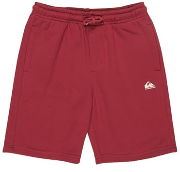 Quiksilver Shorts mit elastischer Taille, Easy Day Jogger, kurz, Jugendliche, Jungen, Rot