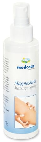 Medosan Magnesiumöl-Spray für Massage, Gelenkbeschwerden und Muskelkrämpfe, Geruchsneutral, Made in Switzerland
