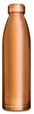 Ancient Purity Copper Bottle | Tumbler Tamra Jal - 700ml (23.67 fl. oz.)