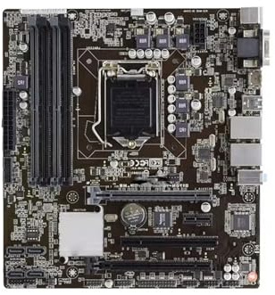 Carte Mere Carte mère Fit for ASUS Q170M-C/D820MT/DP_MB Compatible avec processeurs i3-6320, i5-7400, i5-7400T, i5-7600T, i7-6700T et i7-7700T, LGA 1151, 4xDDR4, HDMI, uATX