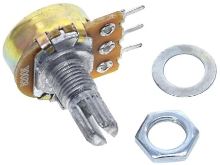 5PCS stereo/pa/sealing potentiometer WH148 B1M 15mm 3pins