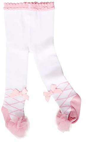 Sanlutoz Bébé Collants Filles Coton Enfants Bas Nouveau Née Filles Chaussettes (0-12 mois, LGS006)