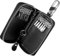 Foonii Estuches de llave, una Llave de Moto o Coche y unas Pequenas Llavero de Piel con Cremallera Organizador de Llaves Portallaves de Piel, Unisex bebé (Negro)