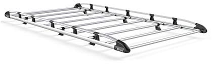 Rhino Aluminium Roof Rack for VW Transporter T6 [LWB, Barn Doors]