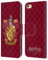 Head Case Designs Officially Licensed Harry Potter Gryffindor Crest 2 Sorcerer's Stone I Leather Wallet Case Compatible With Apple iPhone 6 / iPhone 6s