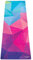 Yoga Design Lab Combo Yogamatte | rutschfest, Matte/Handtuch, Guter Halt bei viel Schweiß, Naturkautschuk | mit Tragegurt (Geo, 3.5mm)