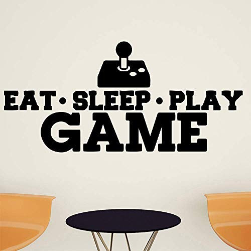 Citations Manger Sommeil Jouer Stickers Muraux Papier Peint Papier Peint Chambre Décoration Salon École Garçons Chambre Décoration Art Décalque 30X64 Cm
