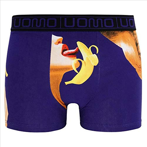 Uomo Herren Boxershorts Shorts Unterhose Banane Baumwolle UNTERWÄSCHE M-2XL 3D Motiv