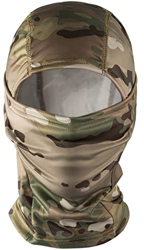 ONETIGRIS Balaclava Face Mask Men, Women's Full Head Wrap Motorcycle Cooling Neck Gaiter Tactical Hood for Hiking Cycling (Camo, Large)