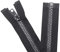 Sawoake 2 Pezzo #5 53 cm Separazione Giacca Zipper per Cucire Cappotti Giacca Zipper Nero A Forma di Plastica Zipper Bulk Tailor DIY Strumenti di Cucire per Indumento/Borse