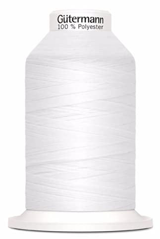 Gütermann G715263-800 Nähgarn, Polyester, 800 Weiss, 1000 m, meter