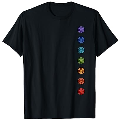 Chakra Yoga Meditation Buddhismus Religion spirituell Spiral T-Shirt