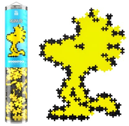 Plus-Plus 4422 Woodstock, Geniales Konstruktionsspielzeug, Kreativ-Bausteine Tube, Puzzle by Numbers mit 275 Teilen ab 7 Jahren