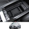 CDEFG Mercedes W206 C Klasse 2024 2023 2025 Mittelkonsole Armlehne Organizer Armlehnen Aufbewahrungsbox Handschuhfach Aufbewahrung Auto Center Console Tray W206 Zubehör (Schwarz)