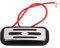 Micro de Guitare électrique, Micro de Bobine Humbucker, Micro de Guitare électrique en Métal Noir Résistant à L'usure de Remplacement de Micro de Guitare électrique