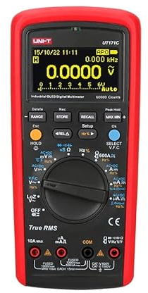 UNI-T UT171B UT171C Industrial True RMS Digital Multimeter VFC Low-Pass Filtering USB/Bluetooth Communication（UT171C）