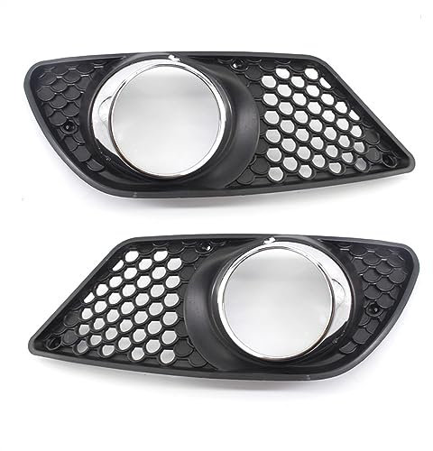 HABRAT Radiador Parrilla Rejilla Cubierta Parachoques Delantero para Mercedes para Benz Clase C W204 A2048850353 A2048850253 Piezas Repuesto Negras Automóviles Delantero Rejilla