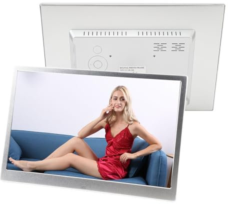 13 Zoll Digitaler Bilderrahmen, HD 1080P Ultradünner Elektronischer Fotorahmen für Familienfreunde, Multifunktionaler Smart Cloud Fotorahmen für Party, Hochzeit, Heimdekoration