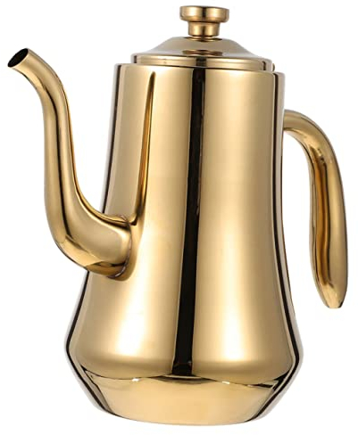 Mikinona Kettle Tea Brewer Machine Home Accessories for Kitchen Tea Supply Tea Infuser Pot Teapot for Kitchen Large Teapot Stainless Steel Bubble Teapot Kitchen Tea Maker