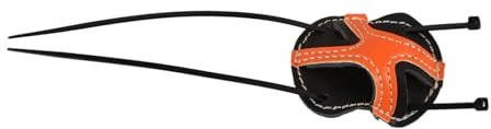 JECOMPRIS Lenker-brillenhalter aus Leder Motorrad-lenkerhalterung für Sonnenbrillen Brillenaufbewahrungshaken mit Kabelbindern Platzsparender Brillen-Halter für Fahrräder und Roller