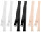 3 Paar BH Träger, Verstellbare Elastische BH Träger, Ersatz BH Schultergurte, Damen Rutschfester Elastischer BH Träger, Passt Alle Cup-Größen (Schwarz, Weiß, Beige)