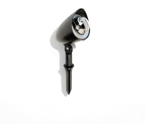 Briconess.com Proiettore LED per Esterni con angolazione Regolabile Decoro Scritta Merry Christmas Bianca Certificazione ip44 trasformatore 6v6 Watt