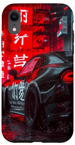 Retro JDM Japanese Drift Racing Tuning Car Tokyo Skyline Case for iPhone XR