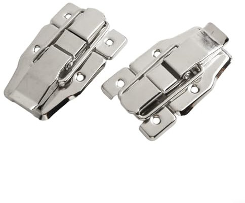 Doppelpack Koffer-Clip-Verschlüsse für Koffer, Werkzeugkasten, Truhe