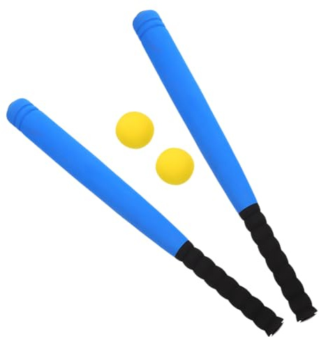 GAROZATION 1 lot de battes de baseball rétro pour enfants - Batte de baseball portable - En mousse élégante