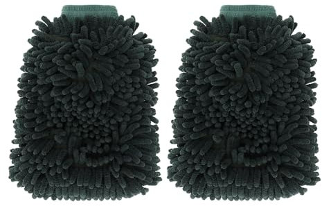 BIKE ORIGINAL - Lot de 2 Gants de Nettoyage Microfibres Ultra-Doux - pour Vélo - Élimine Saleté et Poussière sans Rayer - Réutilisable - Confort Ergonomique - Idéal Cadres et Roues