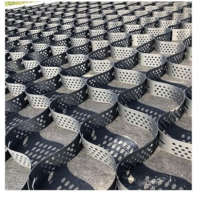 Grille de stabilisation de gravier, tapis de protection de 5 cm d'épaisseur, allées, grille de stabilisation de gravier Geo, support de grille Geo for jardin paysager(600x1000cm/19.7x32.8ft)