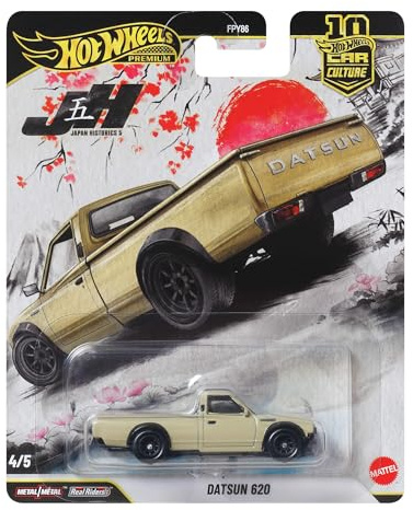 Hot Wheels Car Culture Premium Datsun 620 in 1:64 Scale