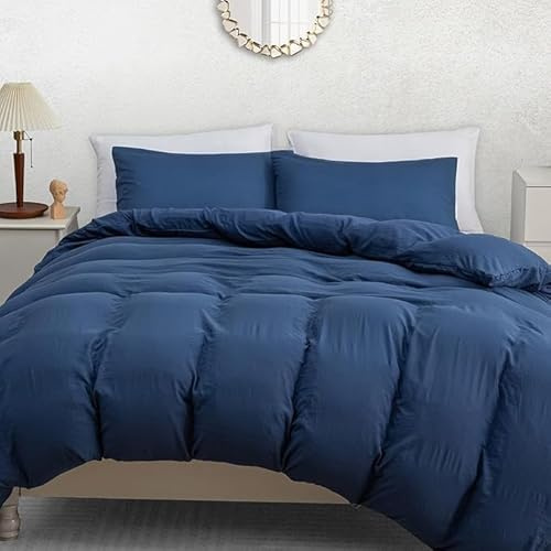 Pamposh King Size Duvet Cover Sets Pack Of 2 - Pre Washed Soft Bedding Set | Premium Brushed Microfiber, Hotel Quality Feel, King (220 x 230 cm), OEKO-TEX Certified, Machine Washable, Zipper Closure