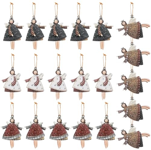 SGZIOO Christbaumschmuck, Christmas Decorations, Weihnachtsschmuck, Christmas Tree Decorations (Engel)