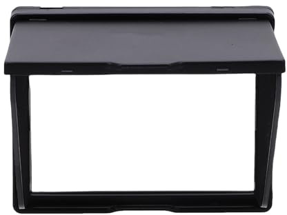 XUMIUZIY Universal Foldable Camera LCD Hood Sun Shade Cover for Photography, 3.2 Inch ABS Flocking LCD Screen Hood Black Flocked Interior, Compatible for DSLR Mirrorless Cameras