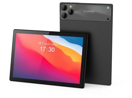 VOKOT Tablet 8 Pollici Android 15, 8GB RAM 256GB ROM, Connettività 5G e WiFi, Display HD Compatto, Tablet Portatile per Lavoro, Studio e Intrattenimento