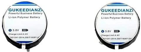 CP1154 (terza sinistra + destra, 2 pezzi), nuova batteria aggiornata compatibile con auricolari Apple Airpods Pro sinistro e destro, batteria di ricambio per auricolari da 40 mAh, con kit di attrezzi