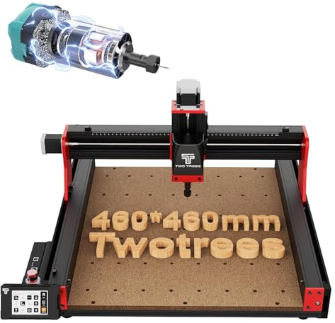 Twotrees TTC450 Pro CNC Fräsmaschine+800W CNC Router Machine Trimmer-Set