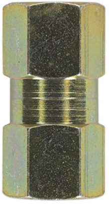 Sealey BC10100F M10 x 1mm Brake Tube Connector Female to Female - Pack of 10