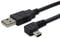 3M RIGHT ANGLE USB BATTERY CHARGER AND DATA CABLE LEAD FOR - Garmin DriveAssist 50 LMT-D - SAT NAV |Car, Truck GPS Navigation System