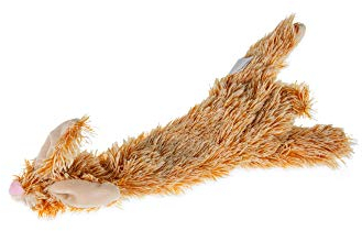 Karlie Plüschspielzeug Flatinos Hase L: 30 cm braun