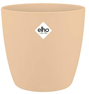 Elho Brussels Rund 14 - Blumentopf - Nude - Drinnen - Ø 13.6 x H 12.5 cm